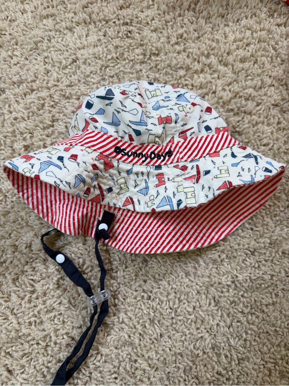 Baby beach sun hat